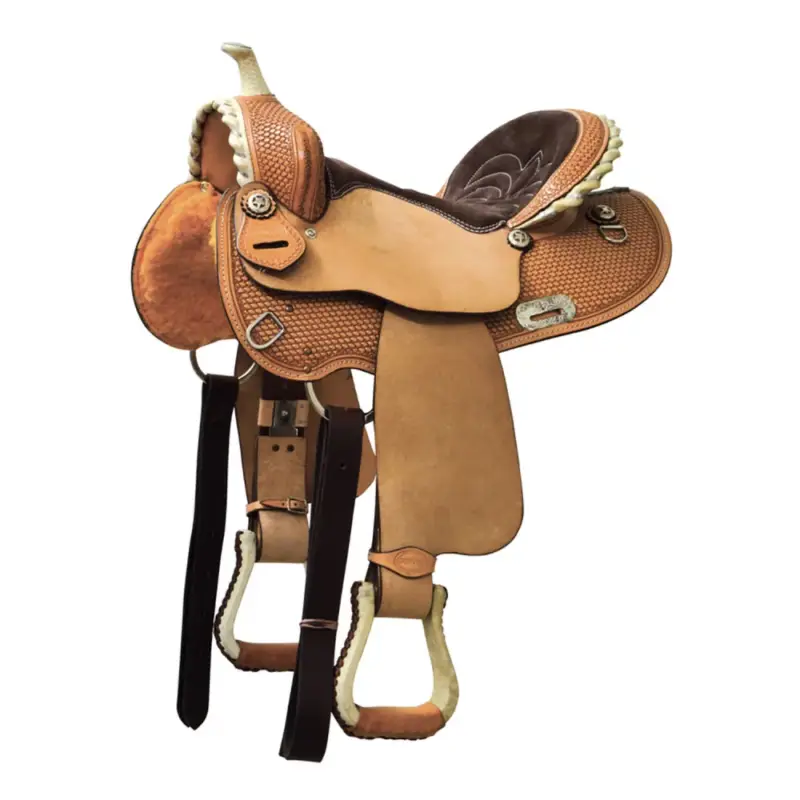 Sella western barrel Denver paletta rotonda Più Venduto
