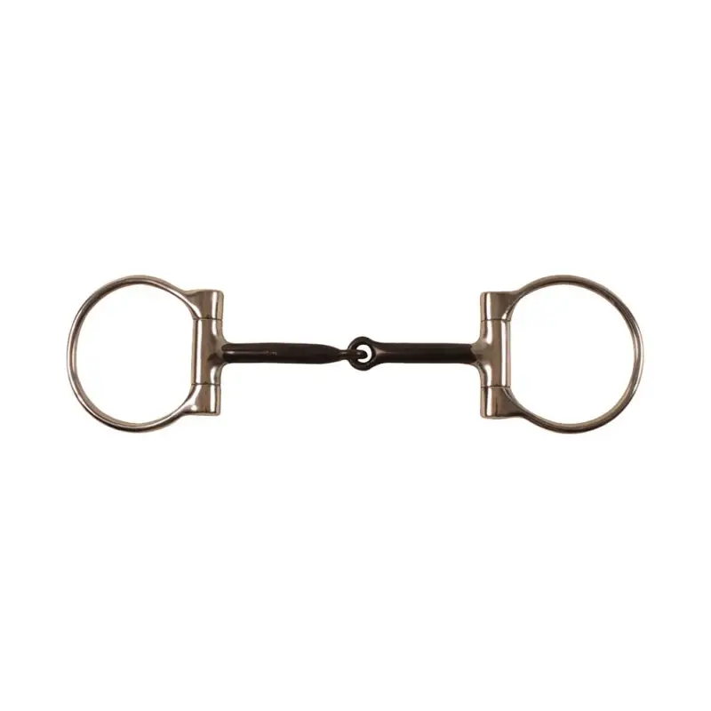 Mors western in acciaio inox D Pool con inserti in rame e punte nere Occasione