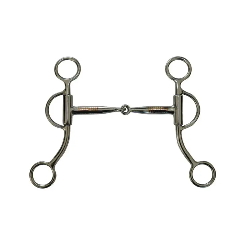 Mors da briglia western Pool's in acciaio inox con inserti in rame Must-Have