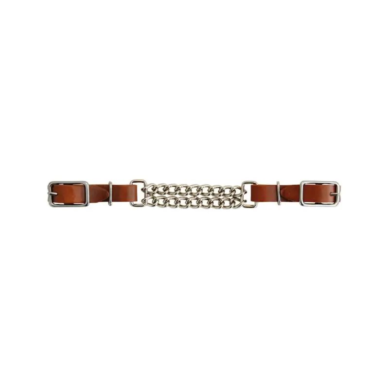 Bracciale in cuoio Lakota con doppia catena Compra Adesso
