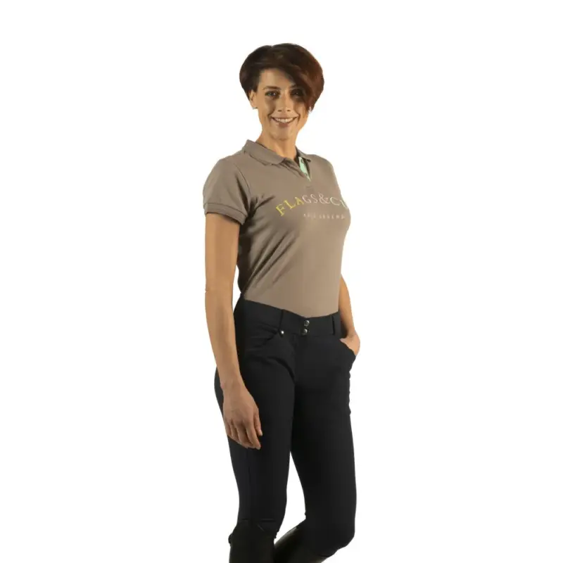 Spedito Oggi Pantaloni da equitazione Flags & Cup Yanista da donna