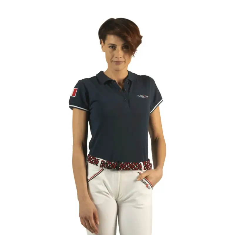 Prezzo Conveniente Damen-Poloshirt France Collection Flags & Cup