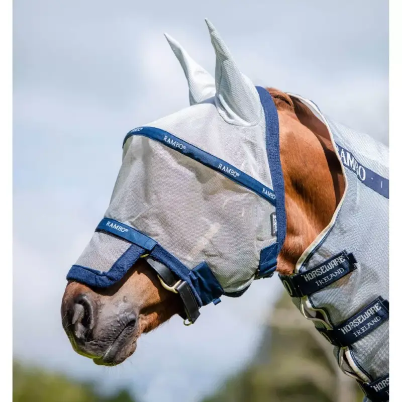 Professionale Maschera antimosche Horseware Rambo Plus