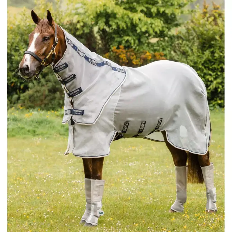 Coperta anti-mosche Horseware Rambo Protector Ultime Pezzi