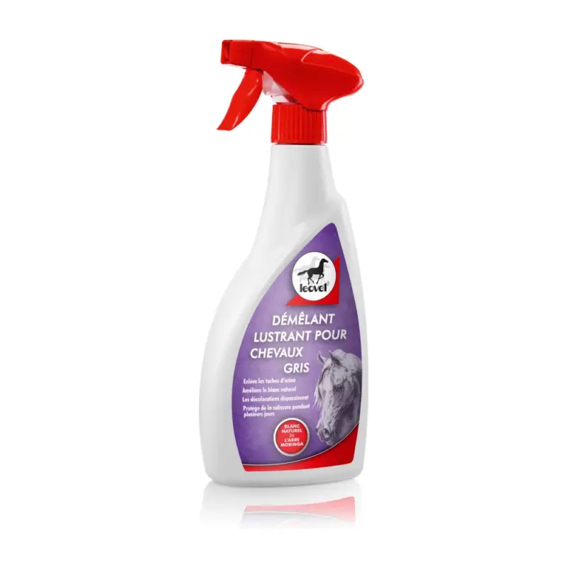 Occasione Spray districante Leovet per cavalli grigi