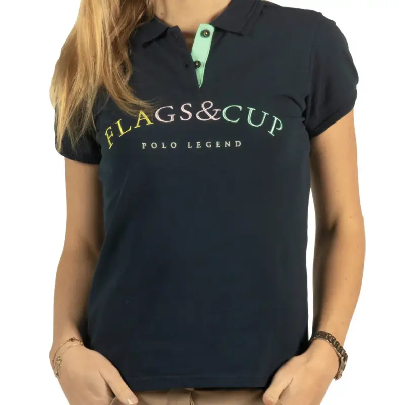 Polo bambino Kalamata Flags & Cup Sconto