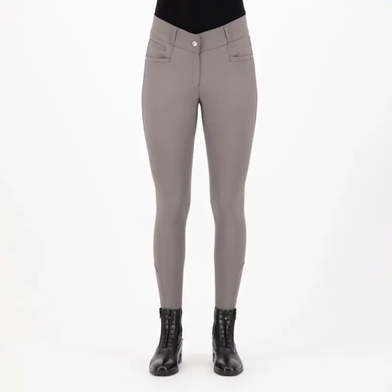 Pantaloni da equitazione HV Polo Favourite Midwaist FullGrip Consegna Rapida