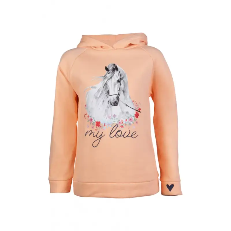 Felpa con cappuccio Horse Spirit HKM Offerta Speciale