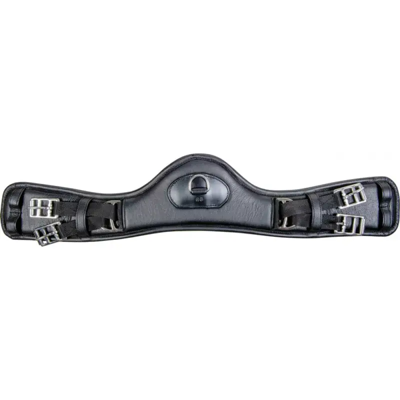 Novità Cintura in cuoio Dressage Anatomic senza elastico HKM