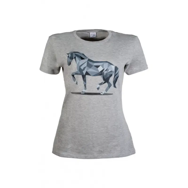 T-shirt Grafico Cavallo HKM Saldi
