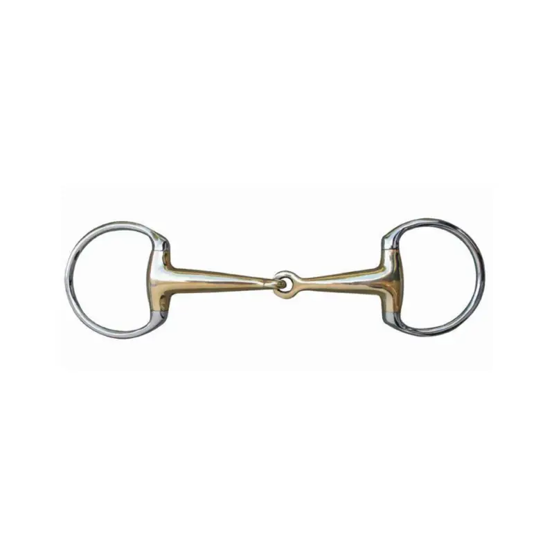 Ultima Occasione Filet a oliva 16 mm in maillechort con anelli in acciaio inox HKM