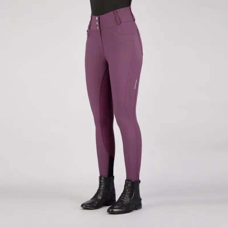 Pantaloni da equitazione Euro-star Indigo a vita alta FullGrip Prezzo Ridotto