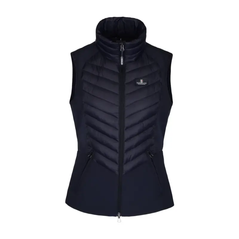 Popolare Gilet imbottito senza maniche Kingsland Classic ibrido da donna