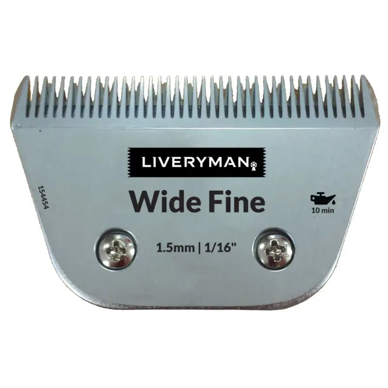 Pettini Tosatrice Liveryman 1,5 mm taglio fine Prezzo Ridotto