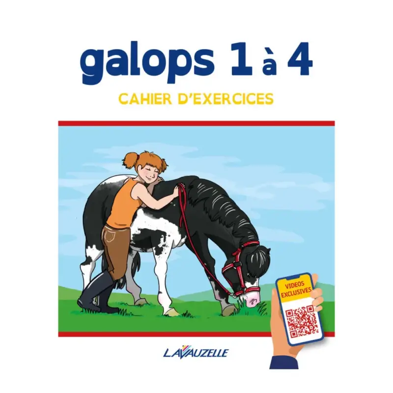Quaderno di esercizi galoppo da 1 a 4 con video Lavauzelle Prezzo Conveniente
