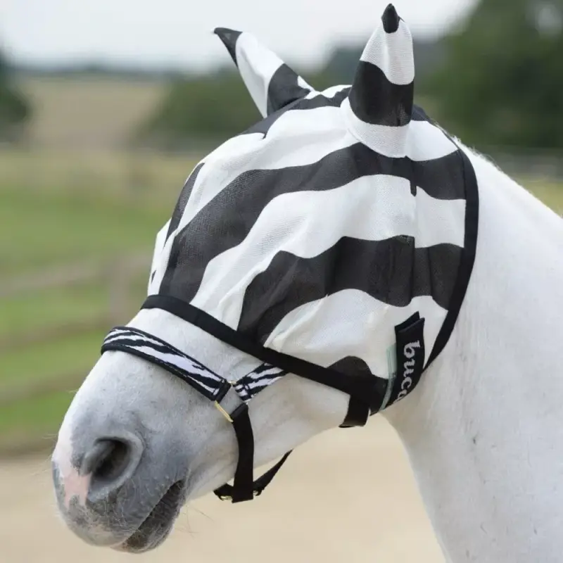 Maschera anti-mosche Bucas Buzz-Off Zebra Prezzo Di Fabbrica