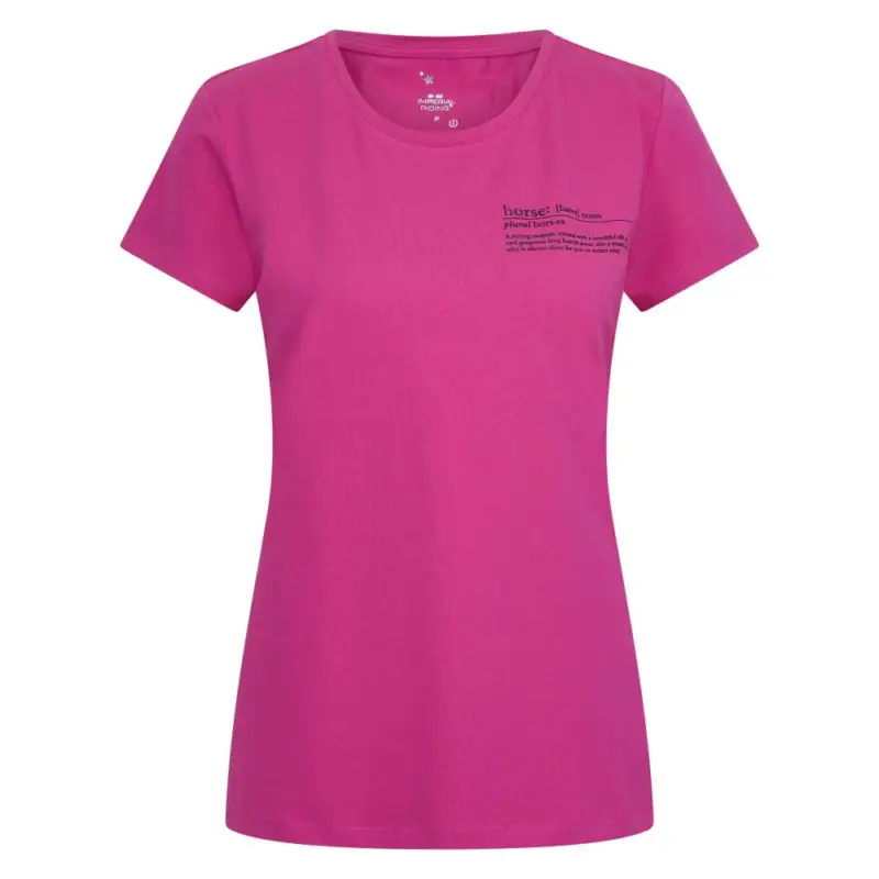 Economico T-shirt Imperial Riding Woordenboek