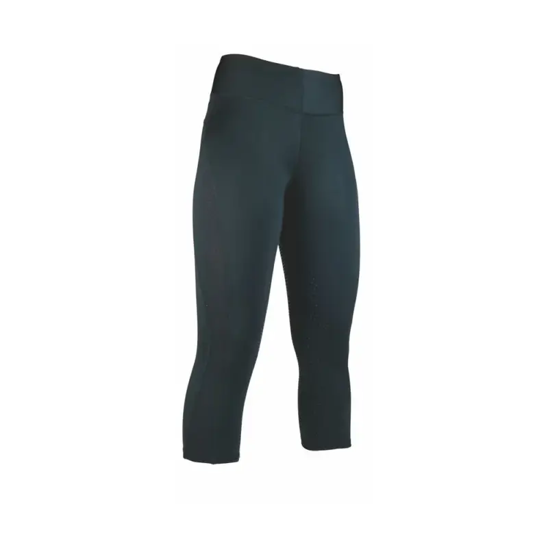 3/4-Leggings Mesh Style Silikon-Vollbesatz HKM Spedito Oggi