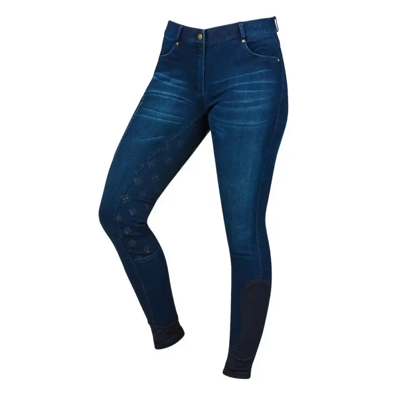 Compra Oggi Stesso Pantaloni Dublin denim donna Shona Full Grip Silicone Print