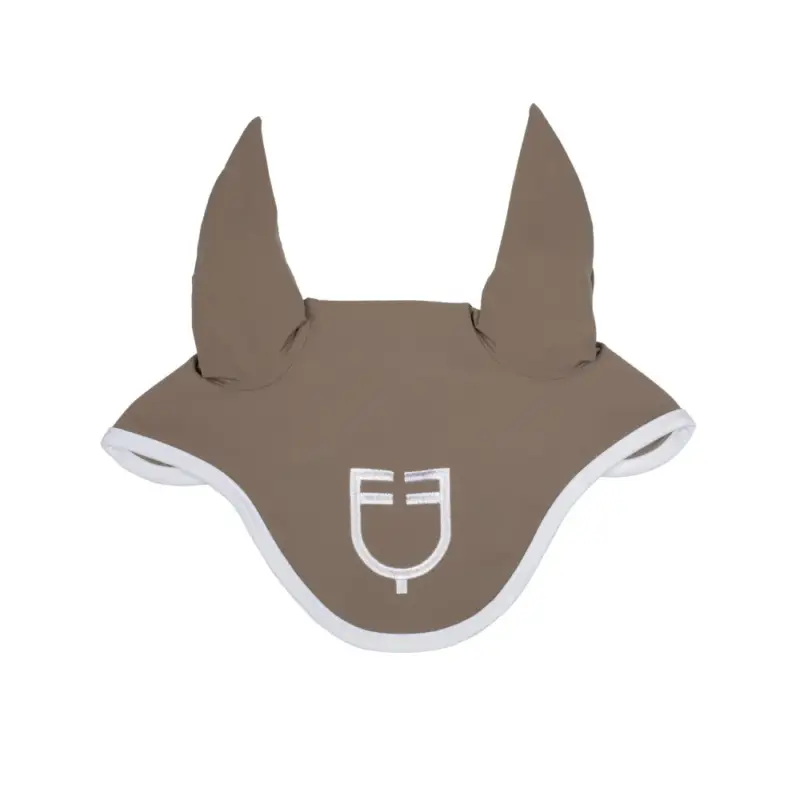 Cuffia anti-mosche in tessuto tecnico White Line Edition Equestro Spedizione Espresso