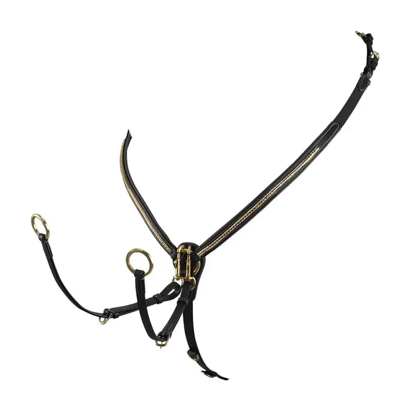 Offerta Pettorale in cuoio con borchie in ottone Equestro