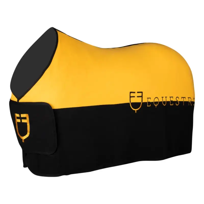 Coperta in pile antipilling bicolore Munster Equestro Di Tendenza