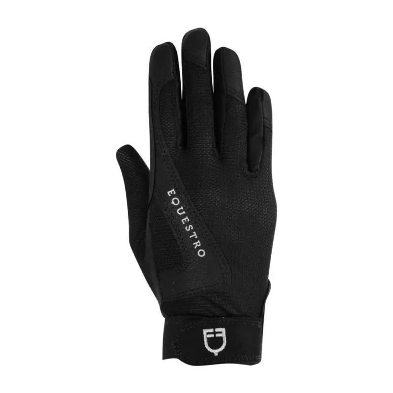 Guanti da bambino Sunny in tessuto tecnico Equestro Saldi