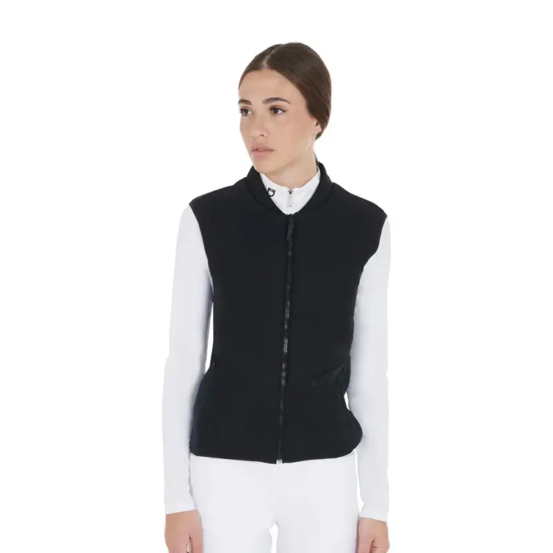 Nuova Collezione Gilet aderente in tessuto tecnico da donna Equestro