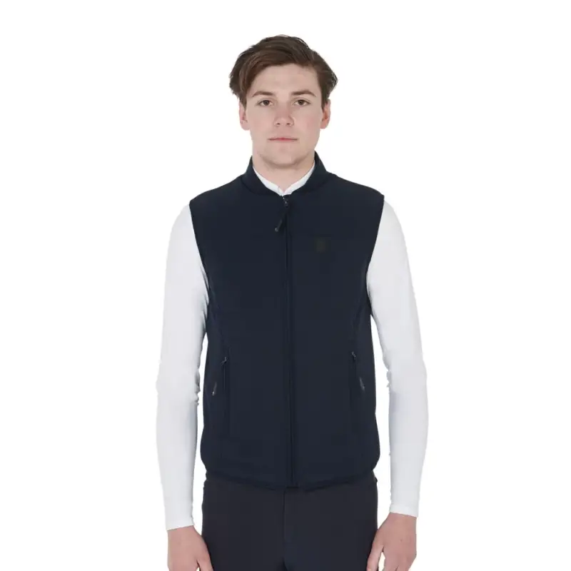 Ultimissimo Modello Gilet da uomo in tessuto tecnico traspirante Flam Equestro