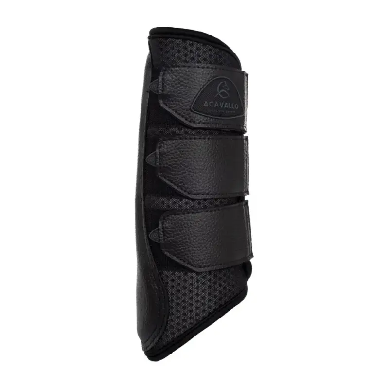 Paraglomi posteriori in neoprene traforato con triplo velcro Acavallo Ultime Pezzi