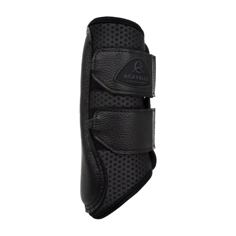 Stinchiere anteriori in neoprene traforato con doppia chiusura in velcro Acavallo A Buon Prezzo