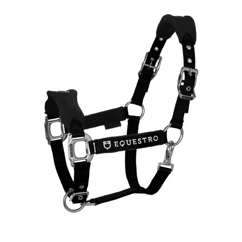 Acquista Ora Capestro in nylon con lunghina e imbottitura in pile Equestro