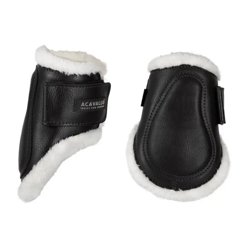 Ultime Pezzi Paraglomi in pelle ecologica con doppio velcro Acavallo