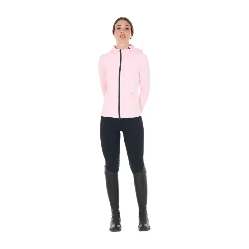 Pagamento Sicuro Giacca softshell aderente con cerniera antivento da donna Equestro