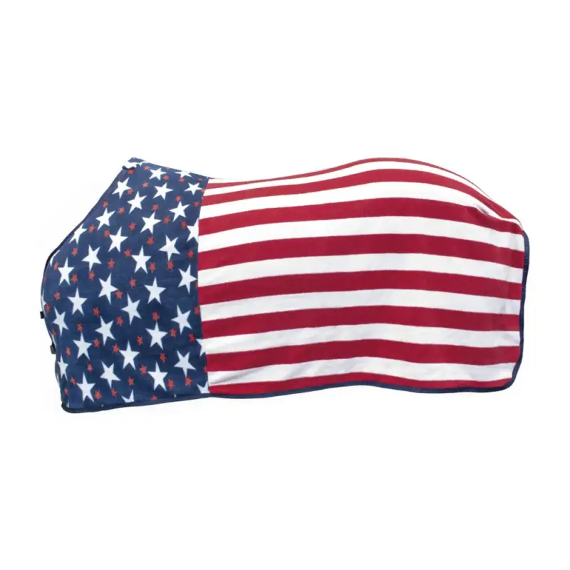 Coperta Western in Pile Antipilling Colori USA Modello Chicago Pro-Tech Economico