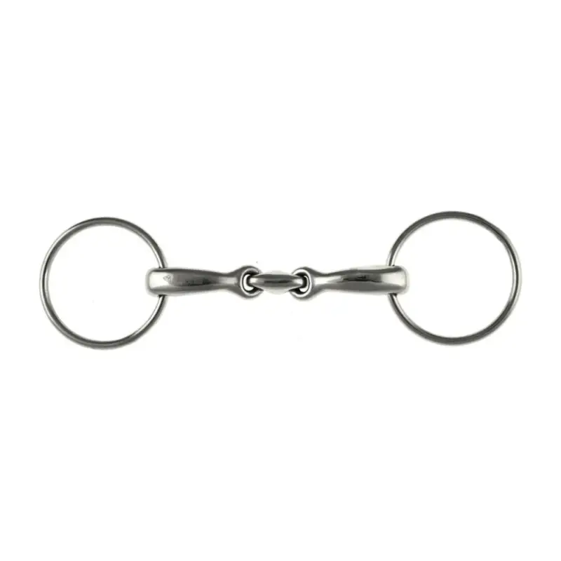 Consegna Rapida Mors con Anelli Inox con Bocchino Ricurvo Umbria Equitazione