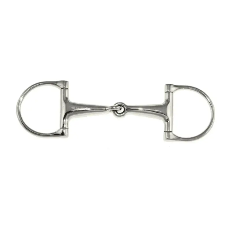 Filet ad anelli a D vuoto in acciaio inox Umbria Equitazione Ultime Pezzi