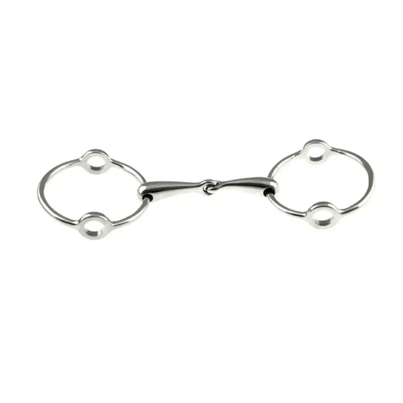 Mors Gag ad Anelli Grandi in Acciaio Inox Umbria Equitazione Ultimissimo Modello