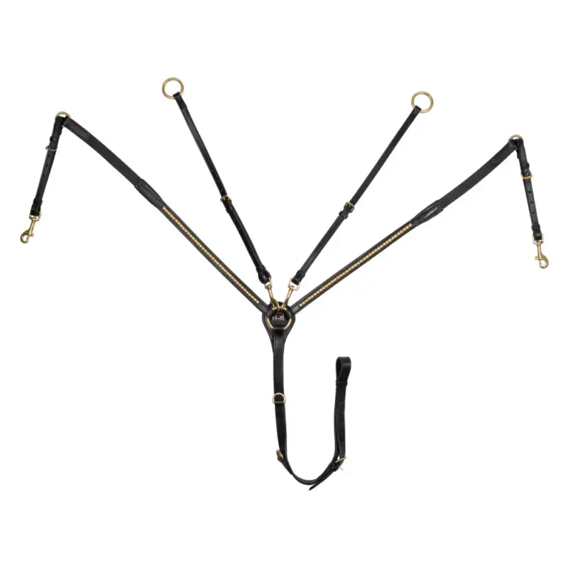 Bestseller Pettorale in cuoio con borchie in ottone Supreme