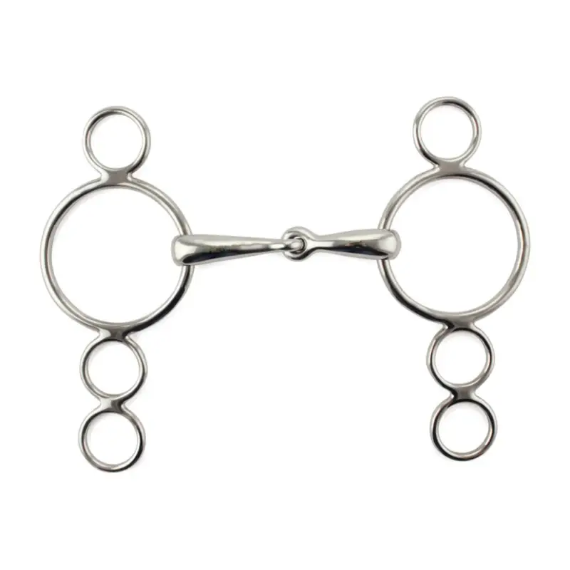 Morsetto Pessoa Pony 4 Anelli Inox Umbria Equitazione Compra Oggi Stesso