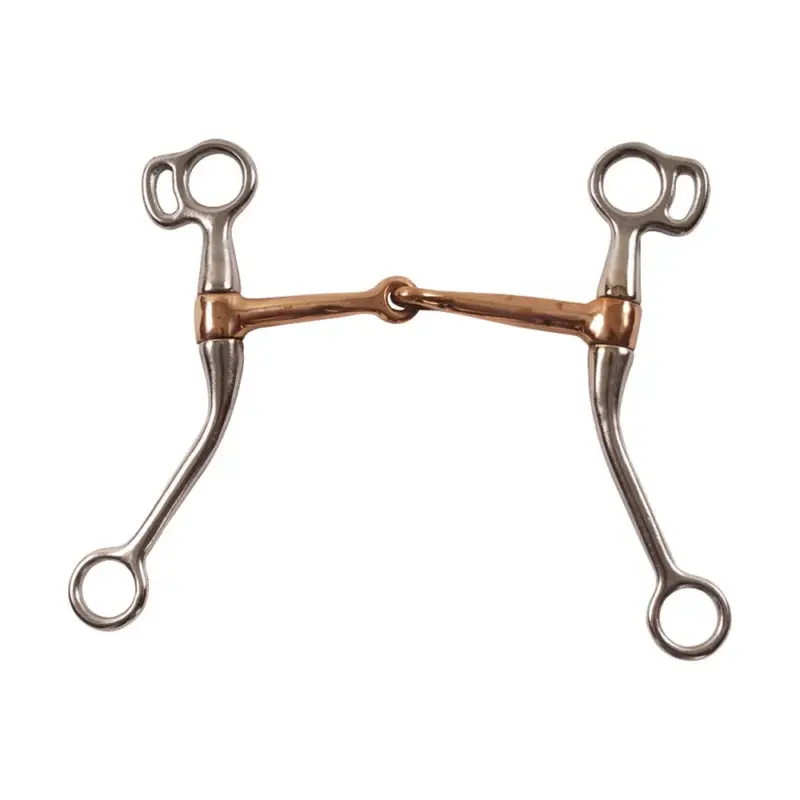 Affare Mors Western in Acciaio Inox con Bocca in Rame e Astine Lunghe Pool's