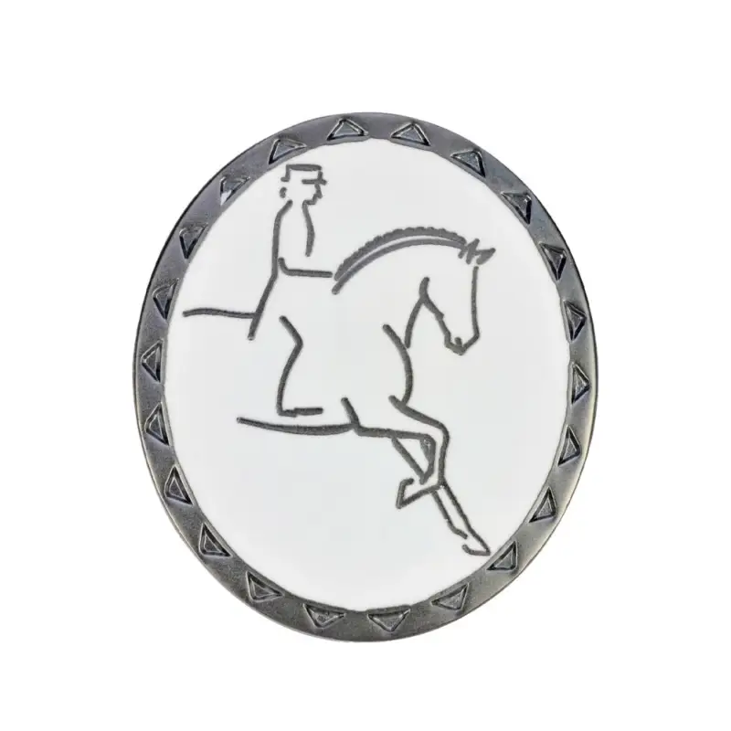 Spilla da cavaliere per dressage Umbria Equitazione Non Perdere