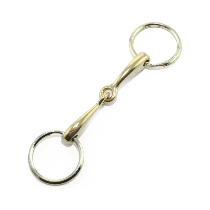 Compra Online Portachiavi morso semplice in oro BP Umbria Equitazione