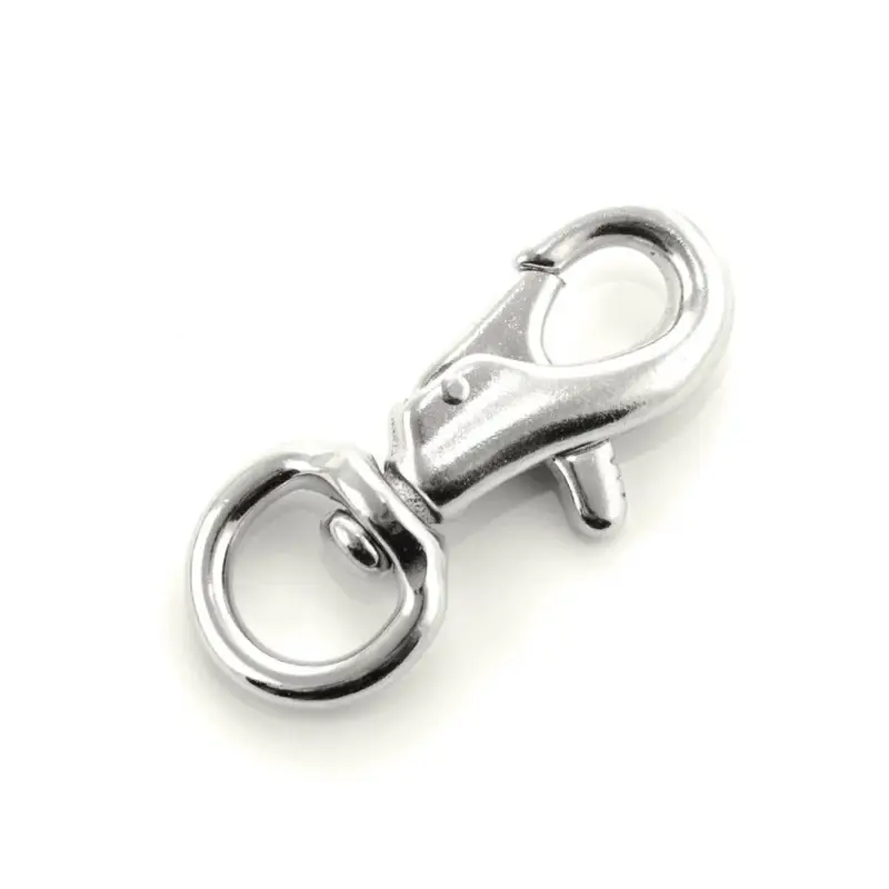 Moschettone con anello girevole rotondo Umbria Equitazione Prezzo Basso
