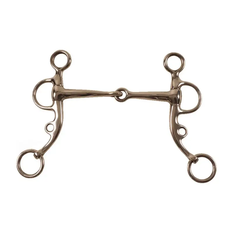 Promo Stagionale Mors argentino snodato in metallo solido Umbria Equitazione