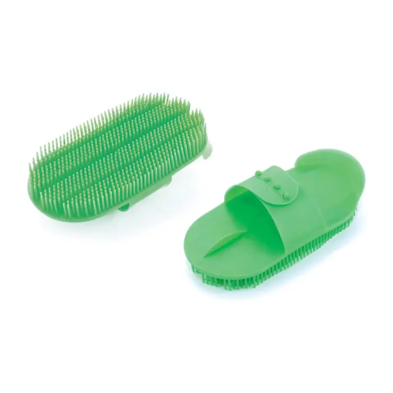 Curry comb con setole flessibili Umbria Equitazione Solo Oggi