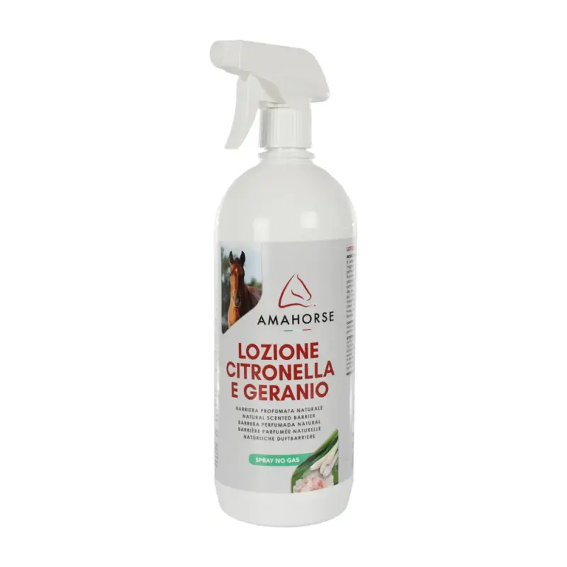 Spedito Oggi Lozione citronella & geranio 1L Umbria Equitazione