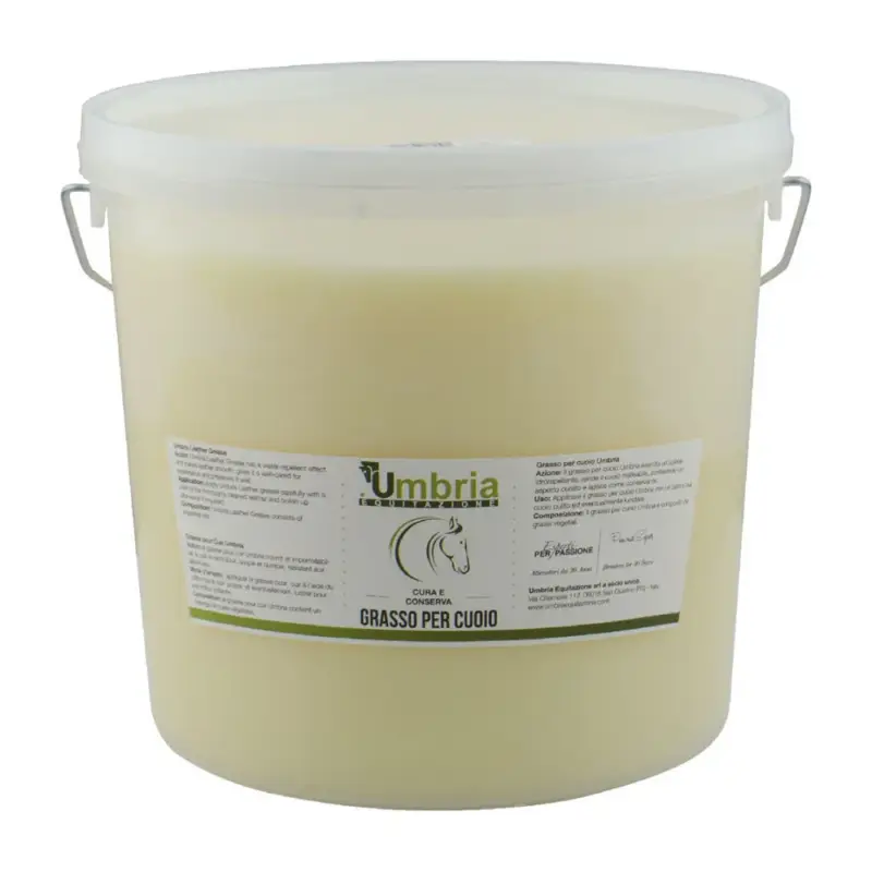 Professionale Grasso per cuoio Ama 5kg Umbria Equitazione