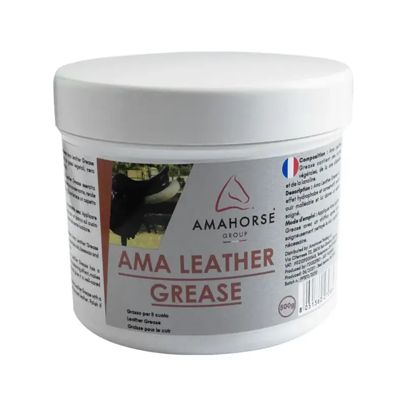 Popolare Grasso per cuoio Ama 500g Umbria Equitazione