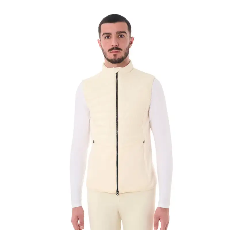 Gilet Equestro da uomo taglio slim in tessuto tecnico Offerta